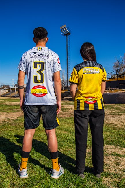 Professional Health and Fitness Team Back View